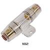 portafusibile car masteraudio ma102 per agu dorato/trasparente 1 posto